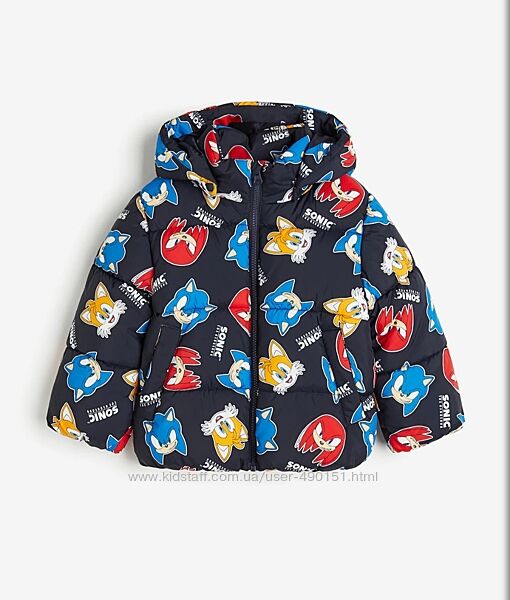 Крутая новая куртка на мальчика 6-8 лет H&M Sonik