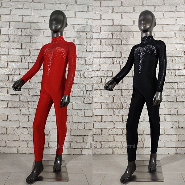 Комбінезон гімнастичний для виступів зріст 122-164