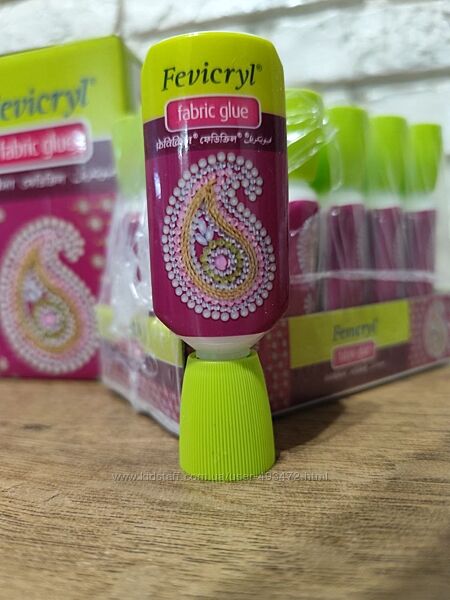 Клей текстильний для страз  Fabric Glue Fevicryl  30 мл