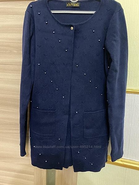Детский подростковый кардиган для девочки 146 р