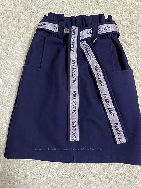 Дитяча шкільна спідниця юбка для дівчинки 146 р.