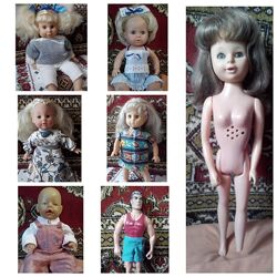 куклы ГДР,  Zapf Creation, CitiToy , Hasbro, керамическая