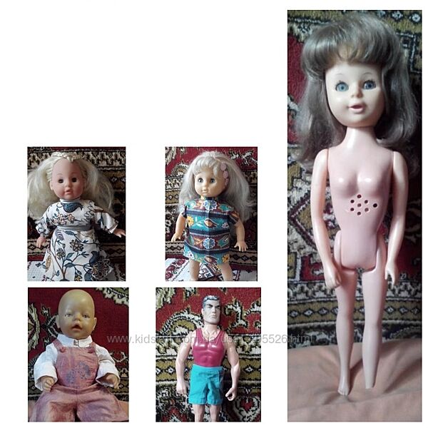 куклы ГДР,  Zapf Creation, CitiToy , Hasbro, керамическая