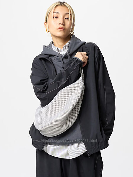 Кругла сумка через плече Uniqlo Сітка
