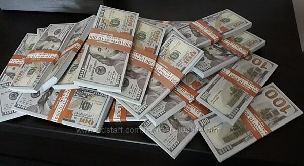 50 пачек сувенирных 100 долларов США Деньги Сувенир Прикол