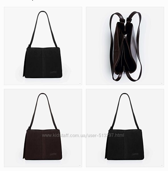 Модель 883 замш замшева чорна шоколад Лучеріно Луцьк