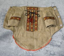 Сорочка- вишиванка для собаки.