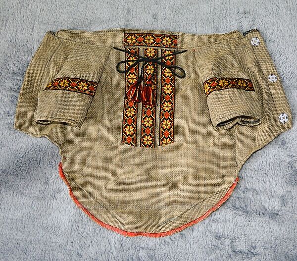 Сорочка- вишиванка для собаки.