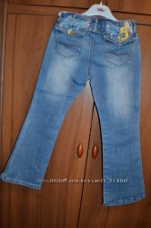 джинсы для стройной девочки на рост 125-128см
