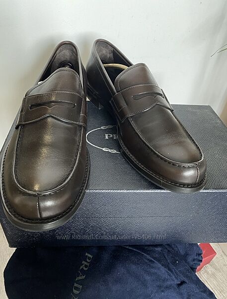 Туфли мужские лоферы Прада Prada оригинал