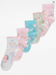 Носки детские George р. 31 - 36. Цена за набор.