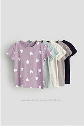 Футболка H&M на 8 - 10 лет. Цвет  синий.