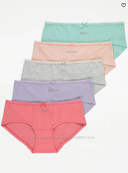 Комплект трусиков George р. 10, 14 Цена за 5 шт.