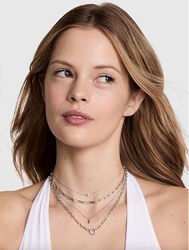 Біжутерія Victorias Secret Pink. Кольє браслет серьги Вікторія Сікрет Пінк