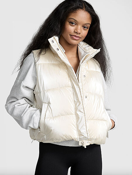 Безрукавка, стегана жилетка, паффер, пуховик Victorias Secret PINK