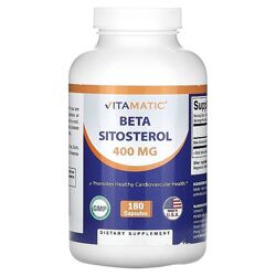Vitamatic Бета-ситостерол. 400 мг, 180 капсул