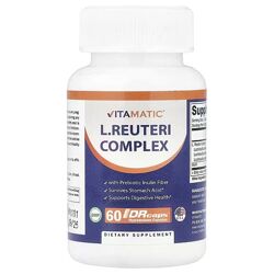 Vitamatic Комплекс L. Reuteri. 60 капсул с гипромеллозой DRcaps