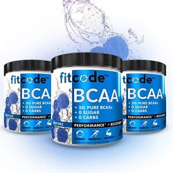 fitcode BCAA голубая малина. 240 г