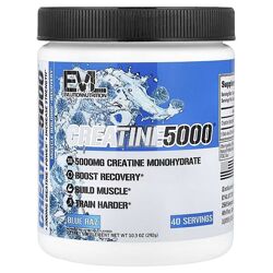 EVLution Nutrition Creatine 5000 моногидрат креатина голубая малина. 292 г