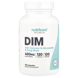 Nutricost Women DIM с D-глюкаратом кальция и дудником китайским. 120 капсул