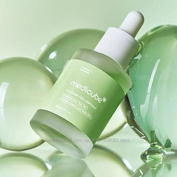 Medicube Exosome Cica Ampoule Успокаивающая сыворотка с экзосомами центеллы