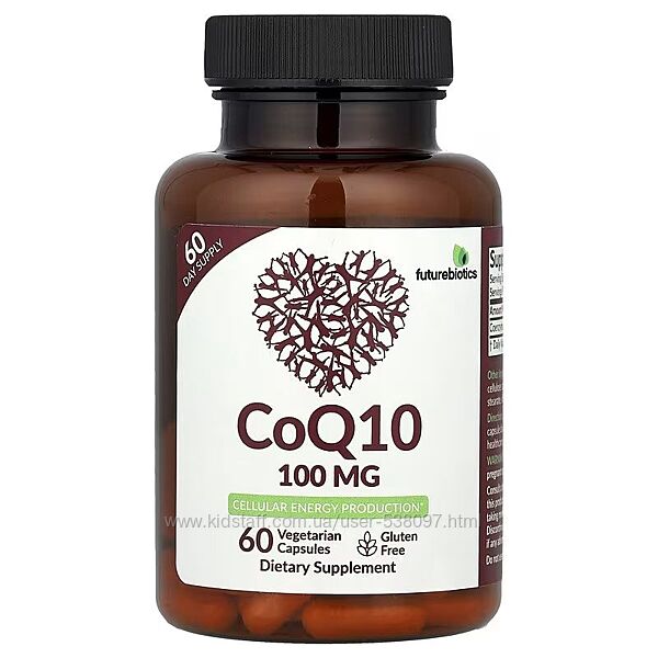 Futurebiotics CoQ10. 100 мг, 60 вегетарианских капсул