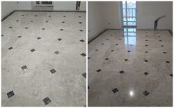Шліфування полірування мармурової підлоги Київ