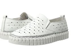 Білі мокасини сліпони шкіра бренд США дівчині р.35  22,5см в ідеалі  