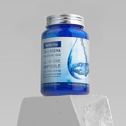 Ампульна сироватка Farmstay Collagen & Hyaluronic Acid All-In-One Ampoule