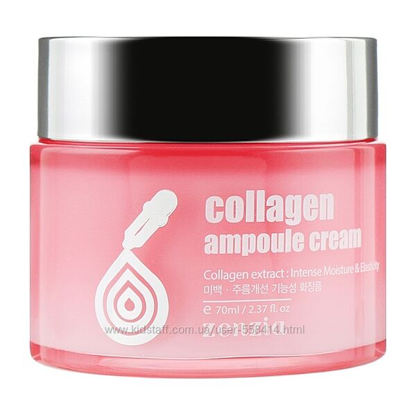Крем для обличчя з колагеном Zenzia Collagen Ampoule Cream 70 ml