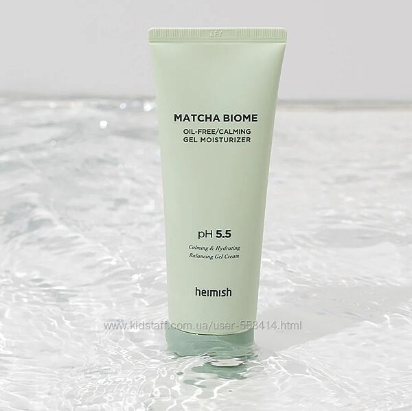 Крем-гель для обличчя Heimish Matcha Biome Oil-Free Calming Gel Moisturizer