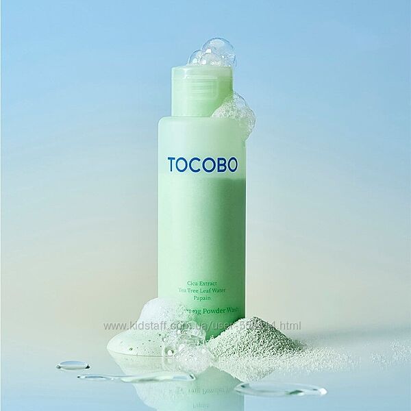 Ензимна пудра для глибокого очищення шкіри Tocobo Cica Calming Powder Wash