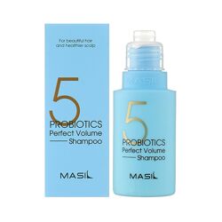 Мякий шампунь для обєму волосся Masil 5 Probiotics Perfect Volume Shampoo