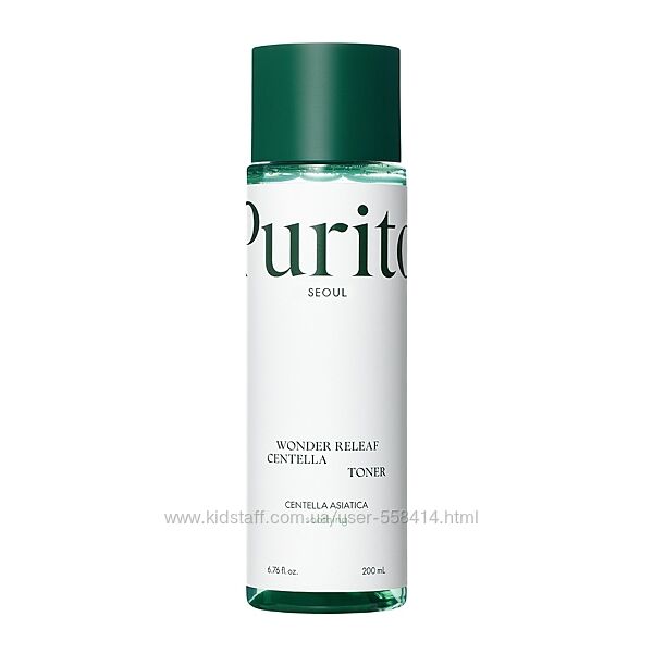 Безспиртовий заспокійливий тонер Purito Seoul Wonder Releaf Centella Toner