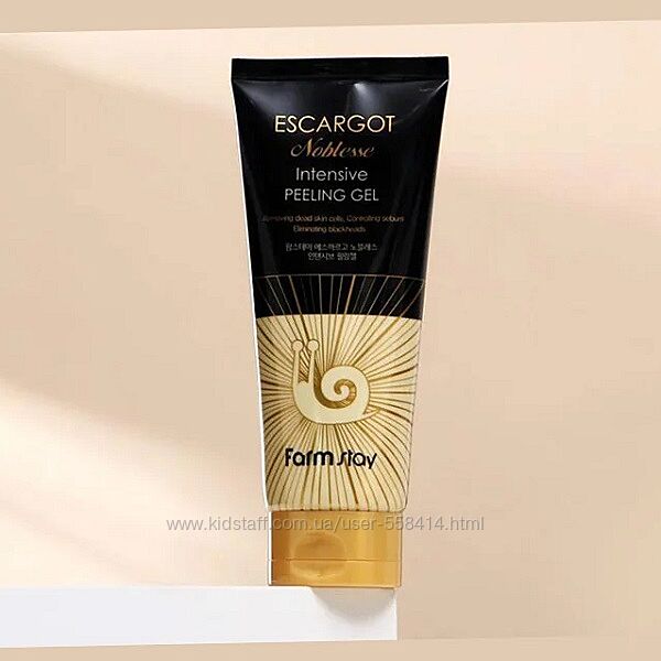 Пілінг-гель з равликом FarmStay Escargot Noblesse Intensive Peeling Gel