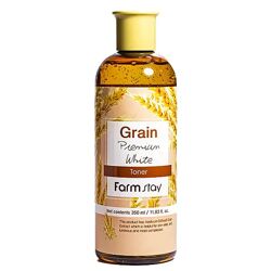 Тонер з екстрактом пшеничних висівок FarmStay Grain Premium White Toner