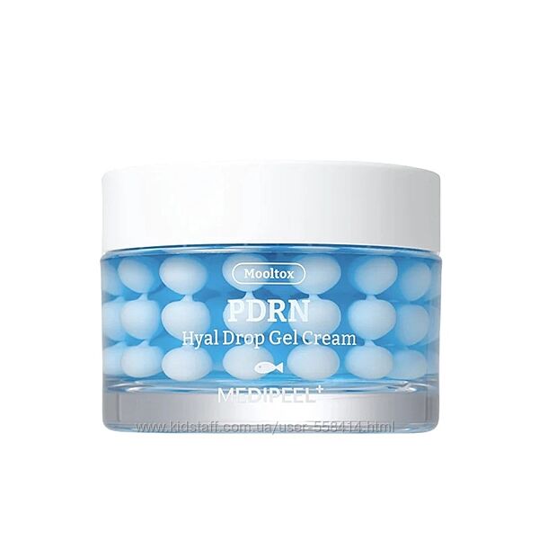 Капсульний гель-крем для обличчя Medi-Peel Mooltox PDRN Hyal Drop Gel Cream