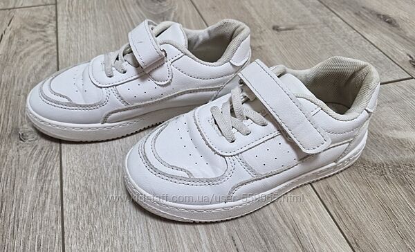 Белые кроссовки 31 размер - 19 см