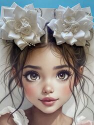 Бантики на резинках 