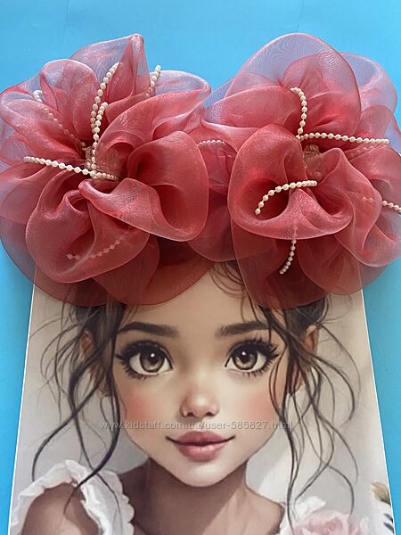 Бантики з органзи