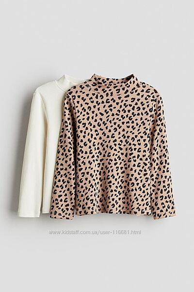 Трикожний гольф водолазка H&M 2/4 4/6 8/10 110/116 134/140
