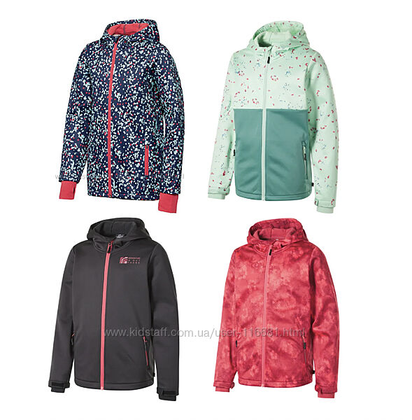 Куртка Crivit SoftShell термо софтшел 134/140 146/152 158/164 вітровка