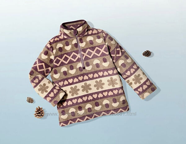 Тепла плюшева кофтинка Lupilu фліска 98/104 110/116