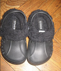 Крокси кроксы crocs 8/9 c 24 р. стелька 14,5 см. стан нових