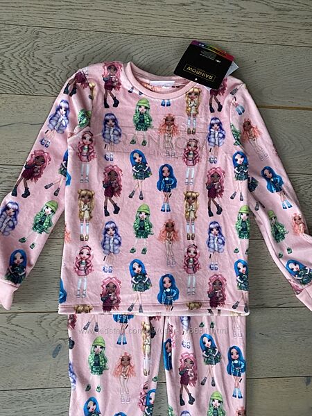 Тепла піжама пижама George Rainbow 5 - 6 років 110 - 116