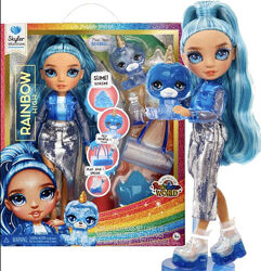 Лялька Rainbow High Skyler Blue with Slime Kit & Pet - Рейнбоу Хай Скайле