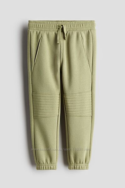 Утеплені спортивні штани джогери H&M 122 128 134 140 джогеры спортивные