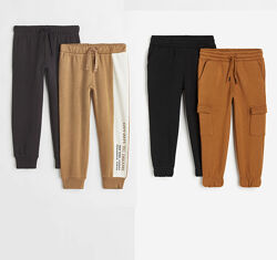 Спортивні джогери на флісі H&М 7/8 8/9 122 128 134 штани