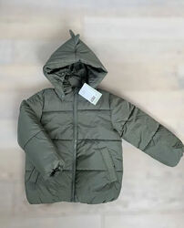 Куртка пуфер H&M діно 4 - 6 р 110 - 116 єврозима