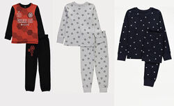 Футбольна піжама George 128, 134, 140, 146, 152, 158 164 пижама футбол